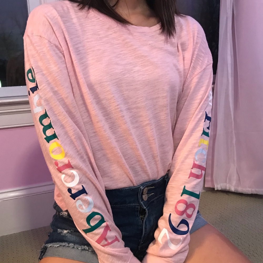 abercrombie & fitch long tee